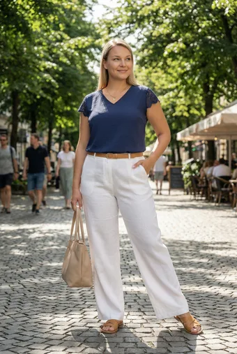 kópia z kópia z kópia z kópia z kópia z kópia z kópia z kópia z Svetlozelené nohavice s jemnými prúžkami