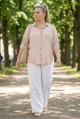 kópia z kópia z kópia z kópia z kópia z kópia z kópia z kópia z Svetlozelené nohavice s jemnými prúžkami