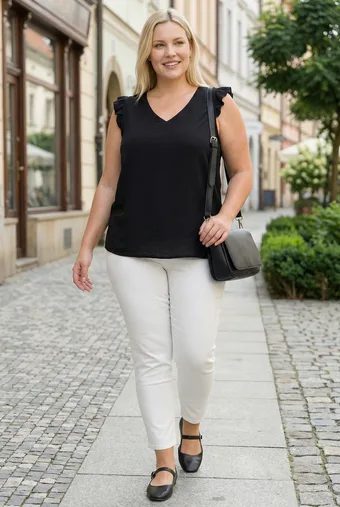kópia z kópia z kópia z kópia z kópia z kópia z kópia z kópia z kópia z Čierna blúzka s béžovými kvetmi
