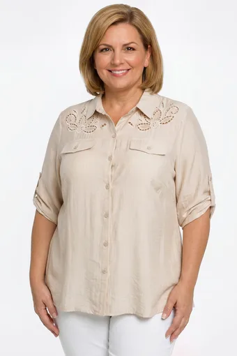 Béžová košeľa