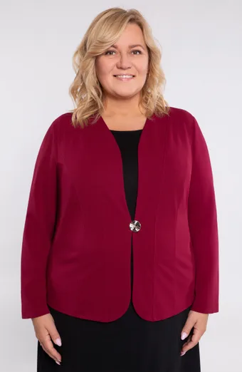 Formálne sako bordovej farby