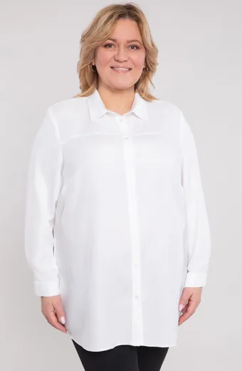 Biela košeľa s golierom