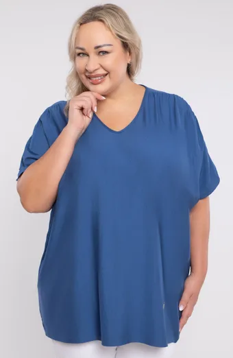 Modrá blúzka