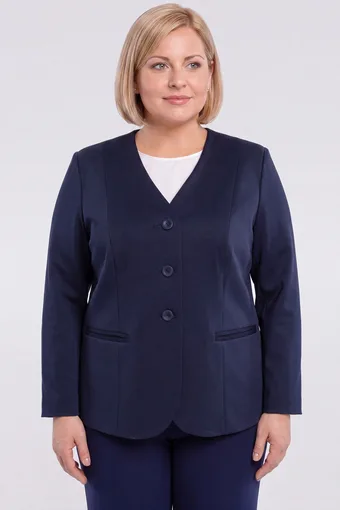 Klasická tmavomodrá blejzer
